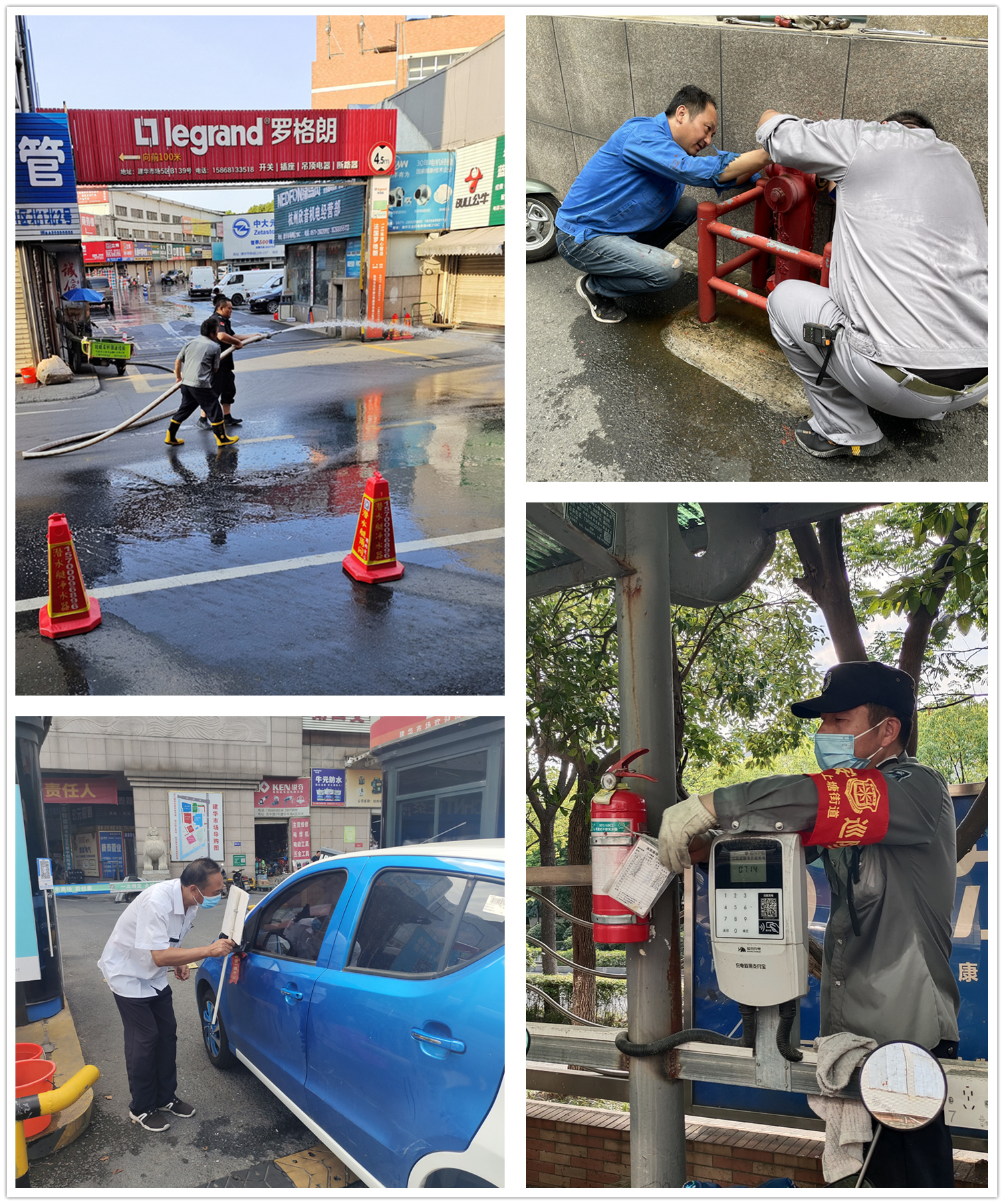 不服“暑”！建華市場勇戰(zhàn)高溫！