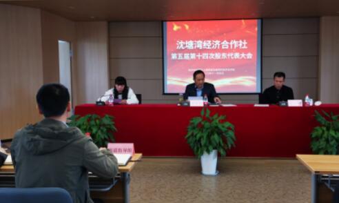 沈塘灣經濟合作社召開第五屆第十四次股東代表大會