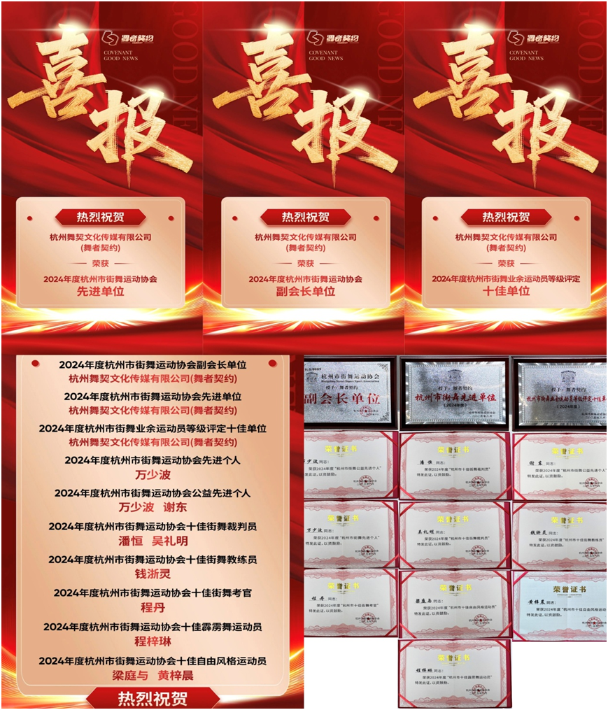 舞者契約載譽歸來,多店共燃街舞熱潮