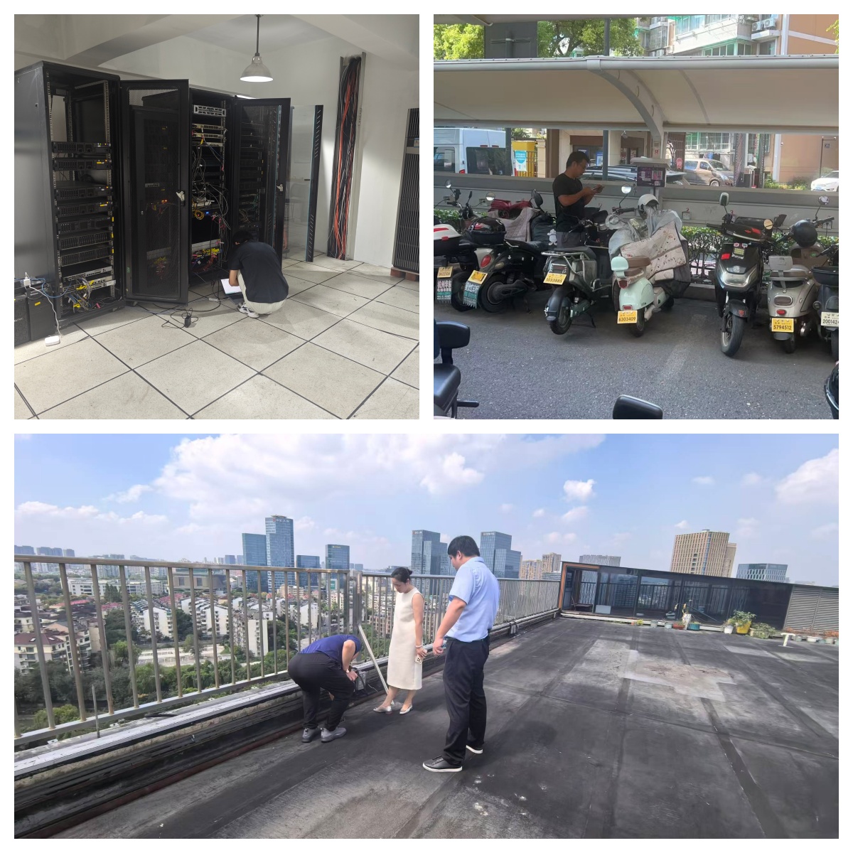 安全不放假,檢查不松懈—水晶城多措并舉保障雙節平安穩定