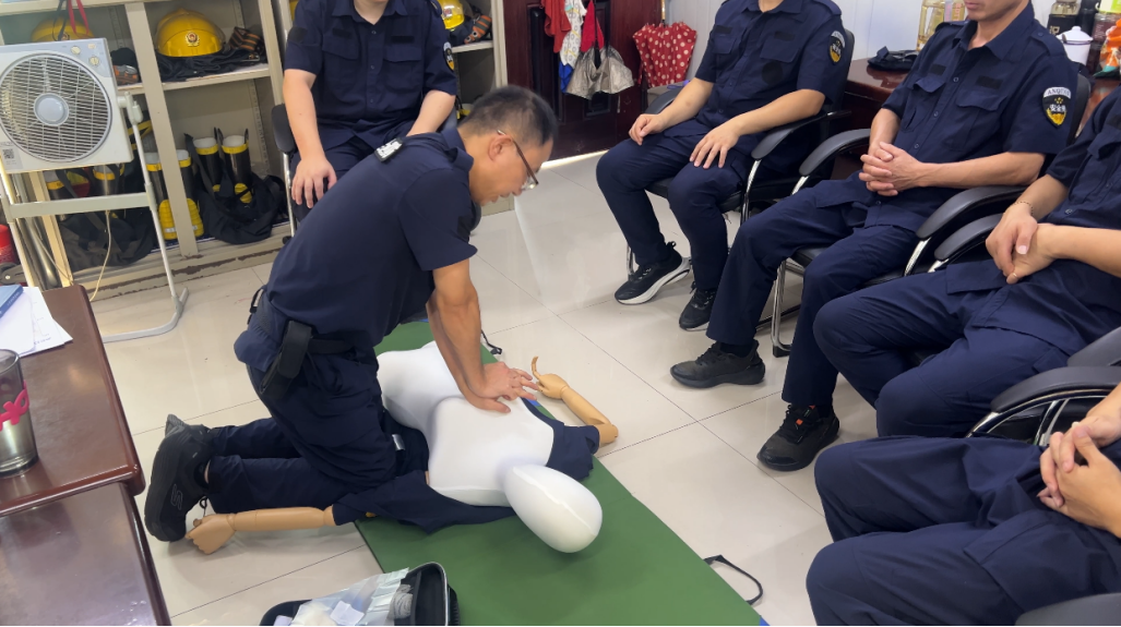 錢江商城安全組開展應急救援培訓筑牢安全防線